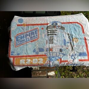 Vintage Star Wars The Empire Strikes Back R2-D2 / CP30 Pillow Case